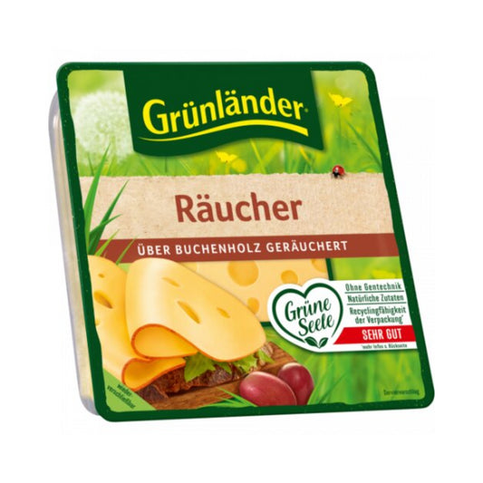 Grünländer Scheiben Räucher 48% Vollfettstufe 120g