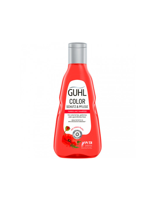 Guhl Farbglanz Shampoo Color Schutz&Pflege für coloriertes,getöntes oder gesträhntes Haar 250ml