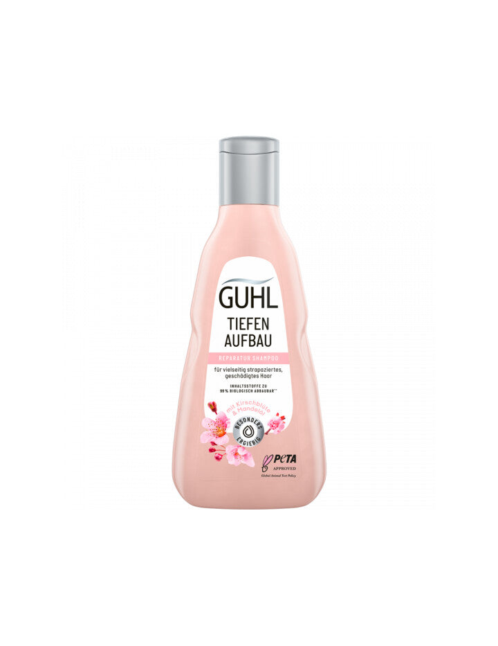 Guhl Shampoo Tiefenaufbau&Reparatur für vielseitig strapaziertes&geschädigtes Haar 250ml