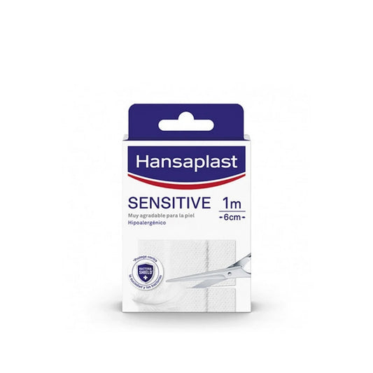 Hansaplast Sensitive 1mx6cm 10ST