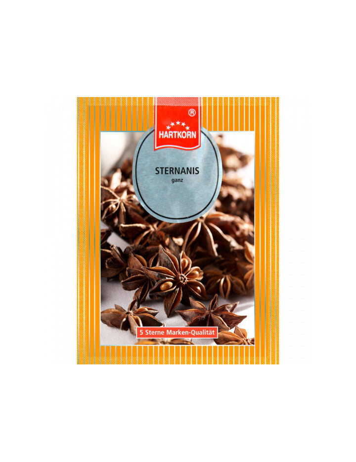Hartkorn Sternanis ganz 10g
