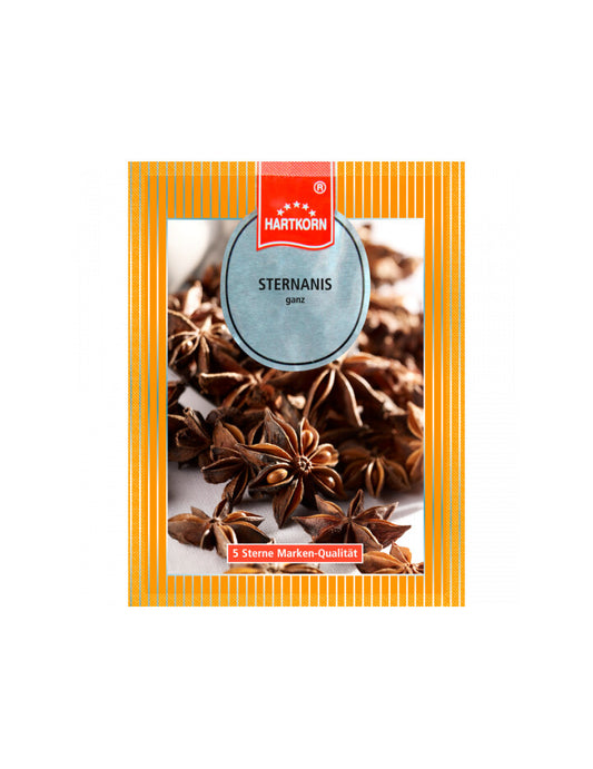 Hartkorn Sternanis ganz 10g