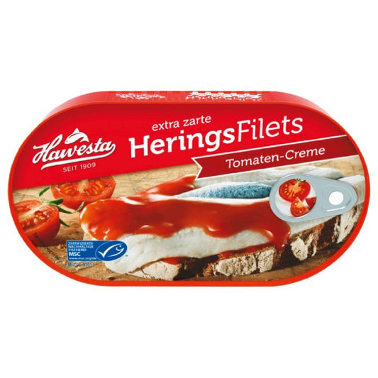 MSC Hawesta Heringsfilets in Tomaten-Creme 200g