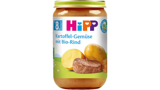 Bio Hipp Menü Kartoffelgemüse mit Rind ab 8. Monat 220g