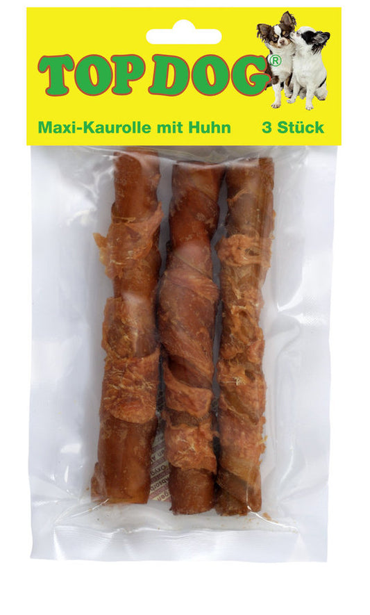 Top Dog Hühnerbrust Maxi Kaurollen 150g