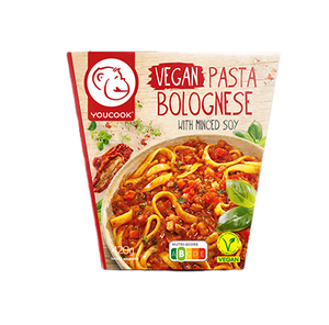 Youcook Vegan Pasta Bolognese mit Soja-Hack 420g