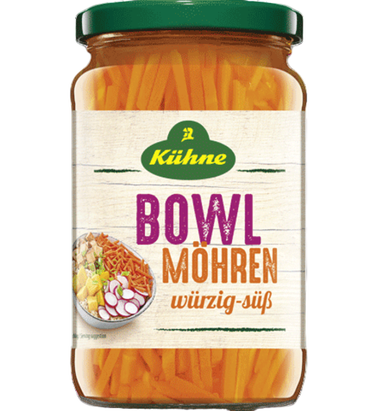 Kühne Bowl Möhren 330g