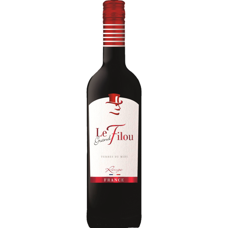 Le Filou Rotwein IGP halbtrocken 0,75l