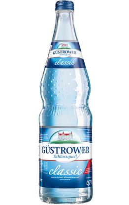 Güstrower Schlossquell Mineralwasser Classic 0,7l MW