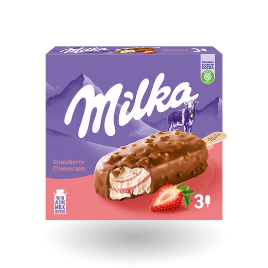 Milka Strawberry Cheesecake 3x90ml