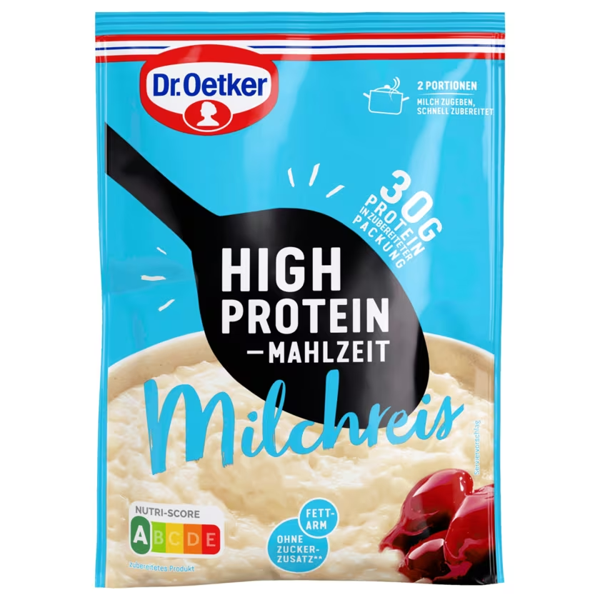 Dr.Oetker High Protein Milchreis für 400ml 104g