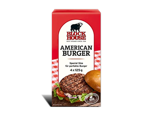 Block House American Burger 4x125g