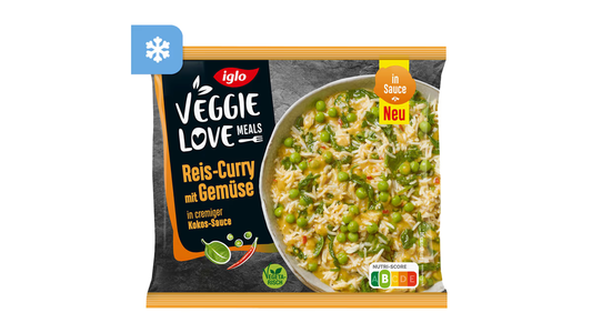 Iglo Reis-Curry mit Gemüse 450g