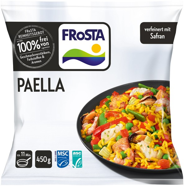 MSC ASC Frosta Paella 450g