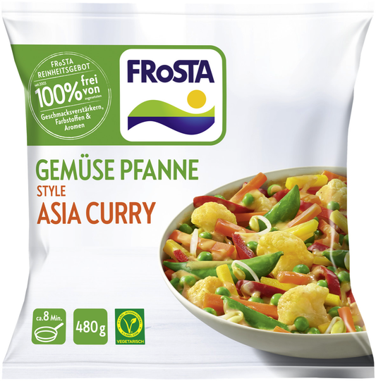 Frosta Gemüsepfanne Style Asia Curry 480g