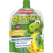 Robby Monster Backe Wackelpudding Waldmeister 90g