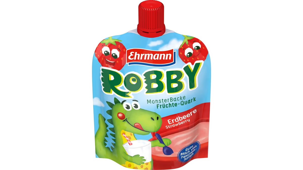 Robby Monster Backe Erdbeer 90g