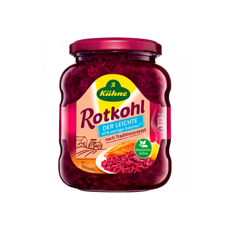 Kühne Rotkohl leicht 350g