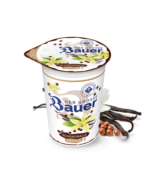 Bauer Joghurt Schokosplit Vanille-Schokoballs 3,5% 225g