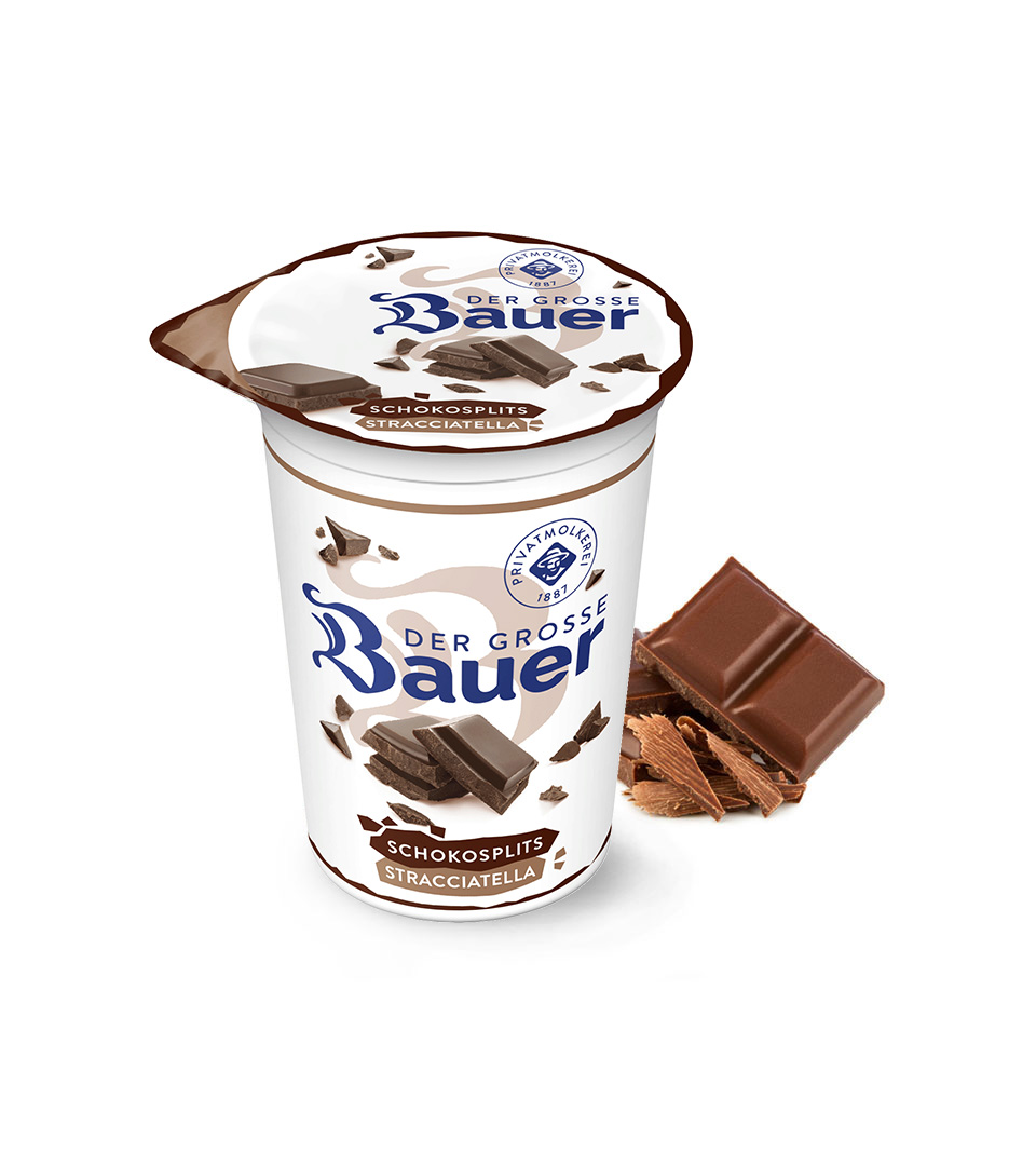 Bauer Joghurt Schokosplit Stracciatella 3,5% 225g