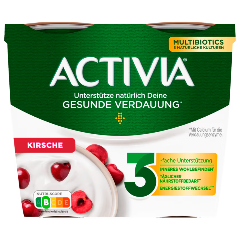 Activia Kirsche 3,5% 4x115g