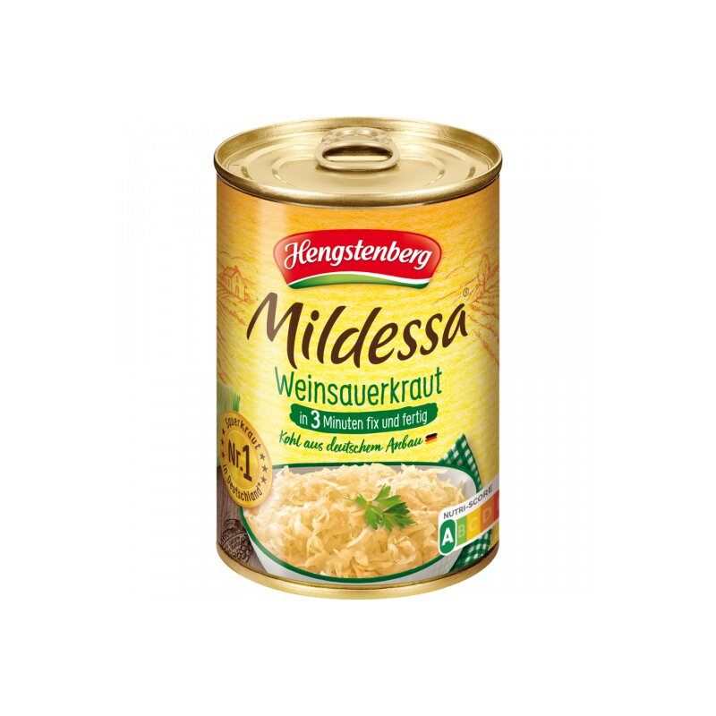 Mildessa 3 Minuten Weinsauerkraut 400g