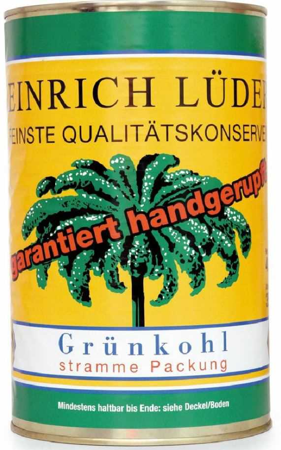 Heinrich Lüders Grünkohl handgerupft 800g