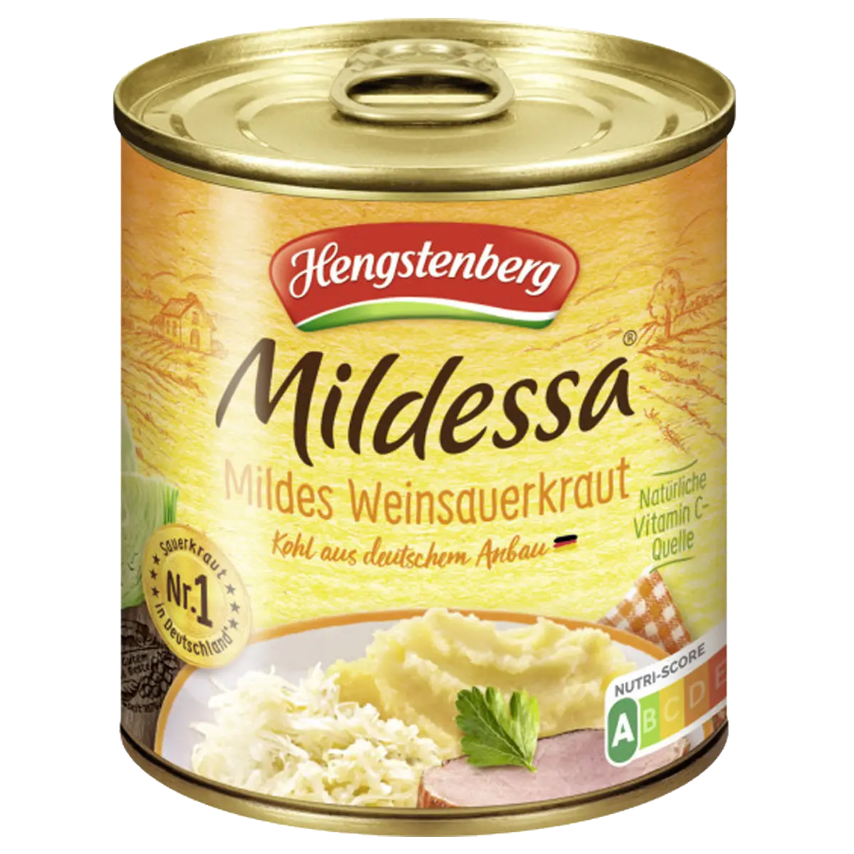 Mildessa mildes Weinsauerkraut 550g