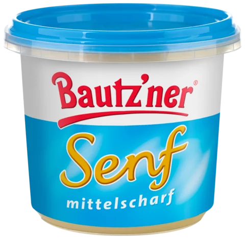 Bautzner Senf mittelscharf 200ml