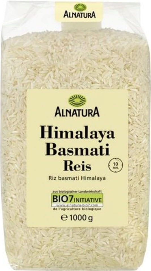 Bio Alnatura Basmati Reis weiß 1kg