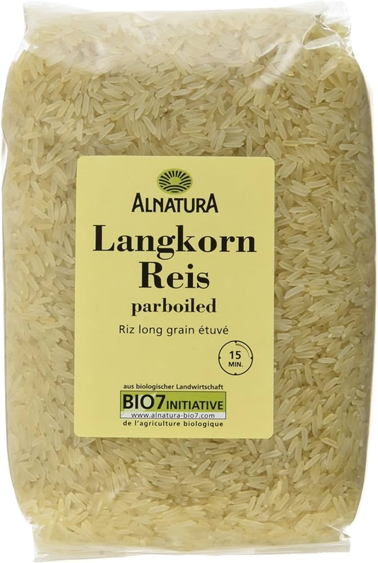 Bio Alnatura Langkorn Reis parboiled 1kg