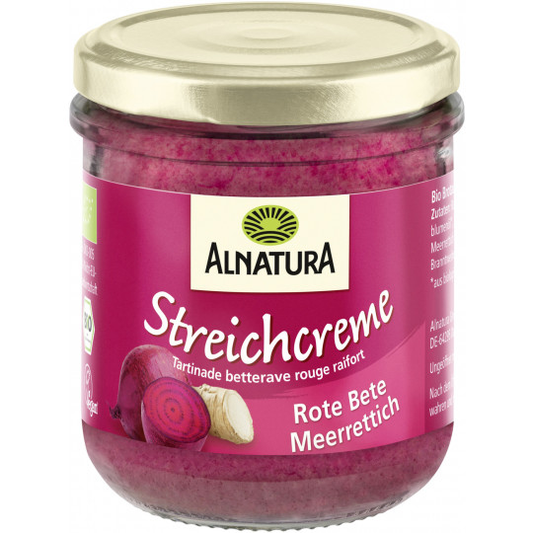 Bio Alnatura Streichcreme Rote Bete Meerrettich 180g