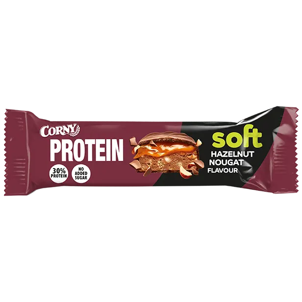 Corny Protein Soft Haselnuss Nougat 45g