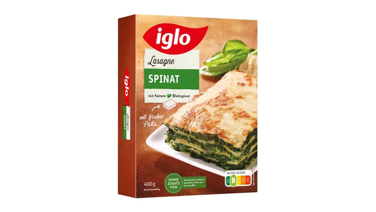 Iglo Spinat-Lasagne 400g