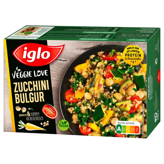 Iglo Veggie Love mit Zucchini Bulgur 400g