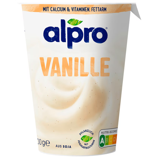 Alpro Joghurtalternative Soja Vanille 400g