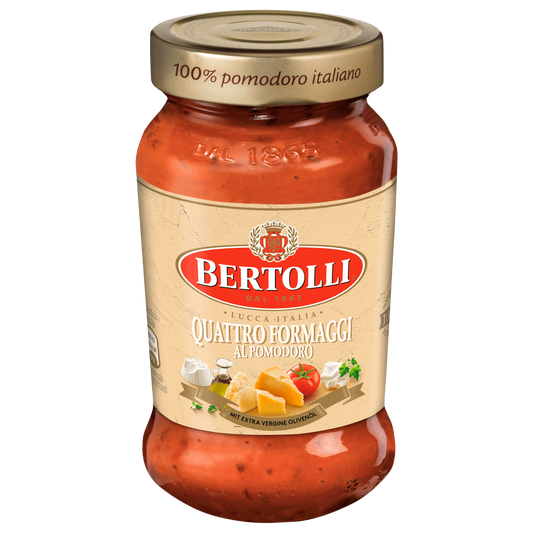 Bertolli Sauce Quattro Formaggi al Pomodoro 400g