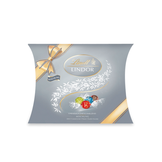 Lindt Lindor Kissen Mix Silber 150g