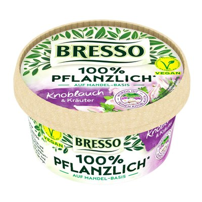 Bresso 100%Pflanzlich Knoblauch Kräuter 140g