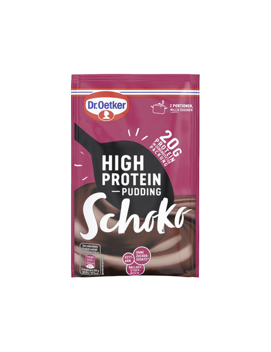 Dr.Oetker High Protein Pudding-Pulver Schoko für 300ml 58g