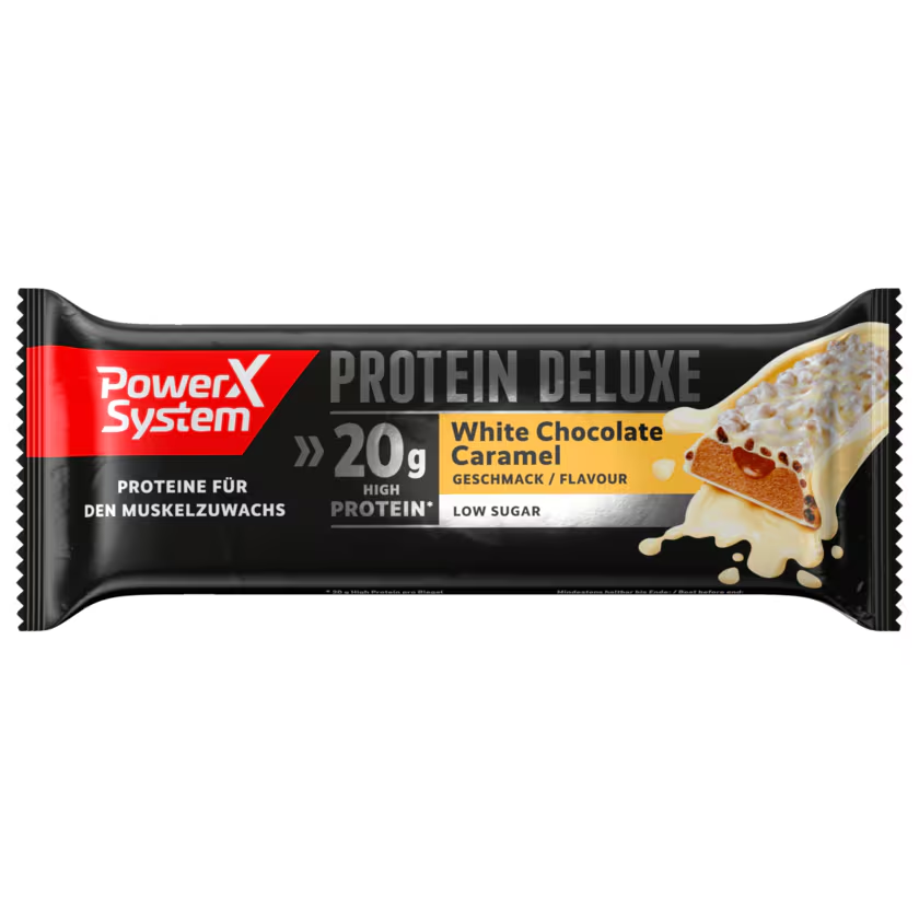 Power System Protein Deluxe White Chocolate Caramel 55g