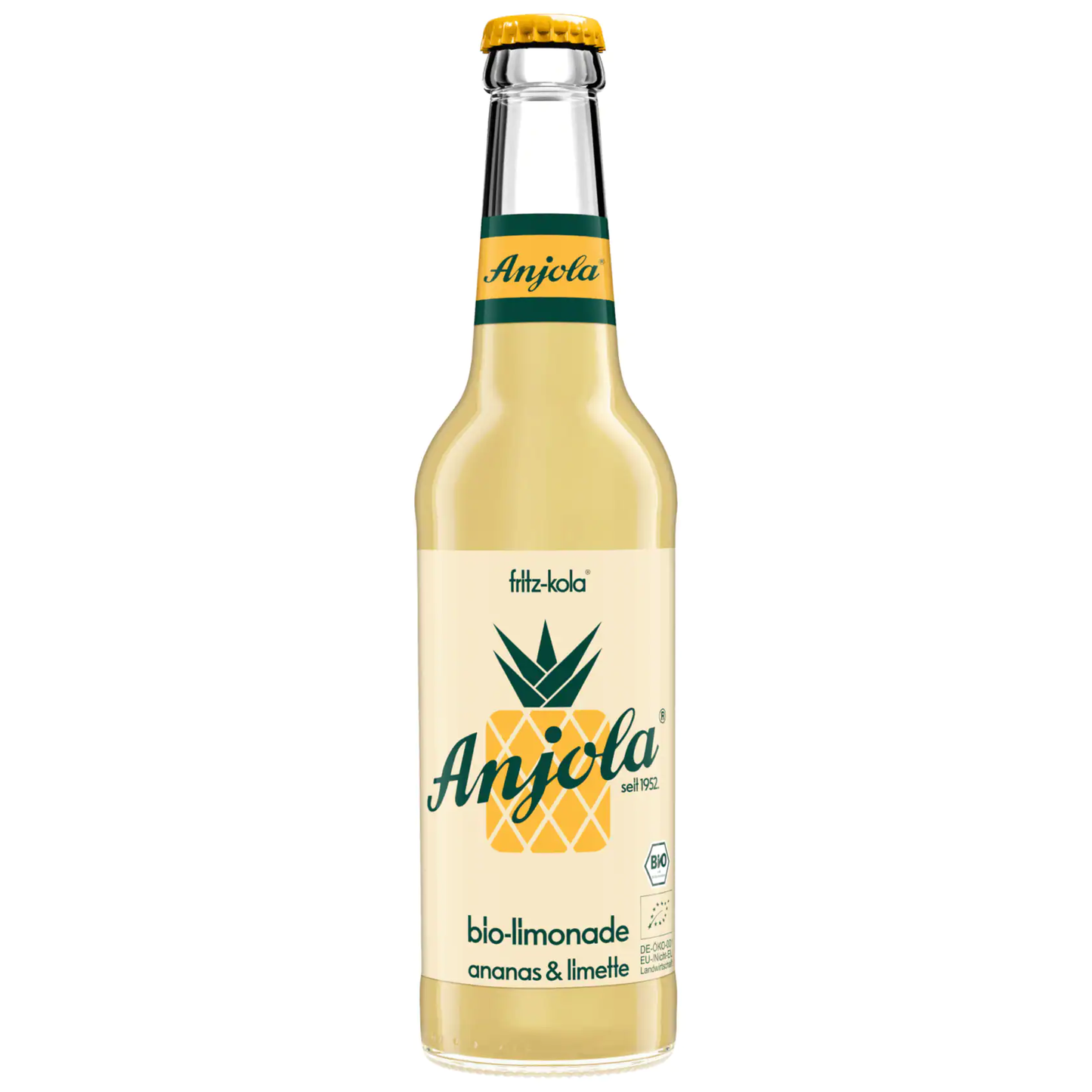 Bio Anjola Limonade Ananas&Limette 0,33l MW