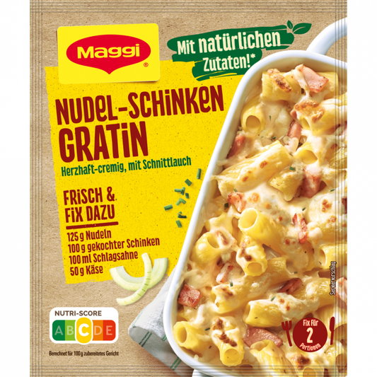 Maggi Fix Nudel Schinken Gratin 33g