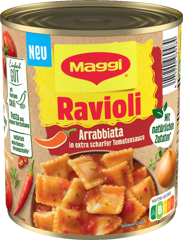 Maggi Ravioli Arrabiata 800g