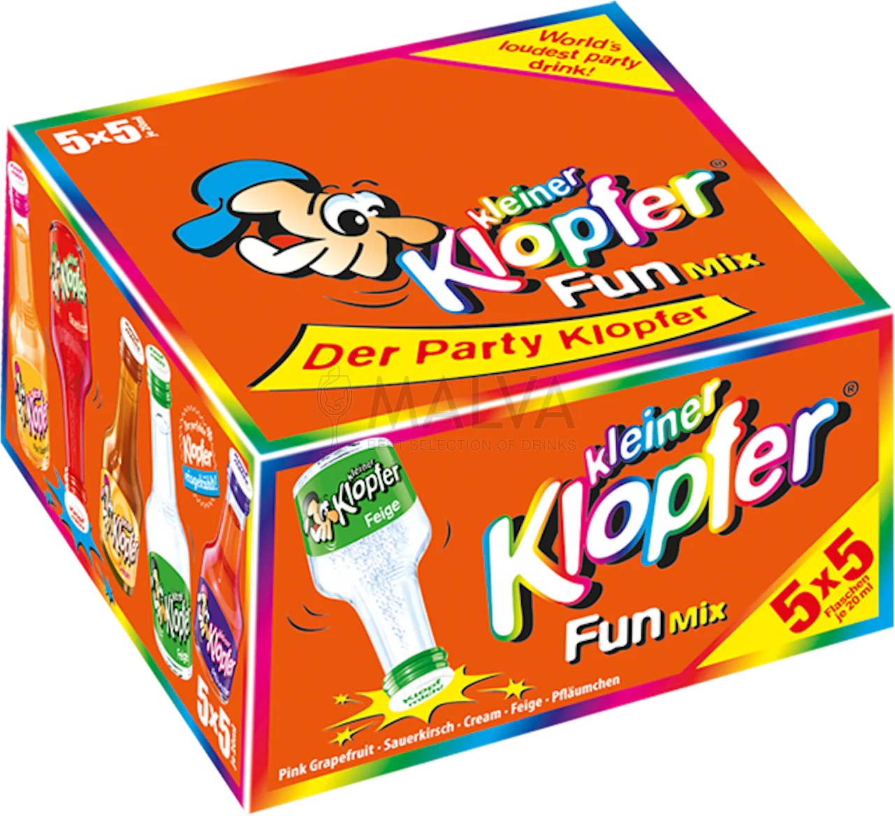 Kleiner Klopfer Fun Mix 15-17% 5-fach 25x0,02l