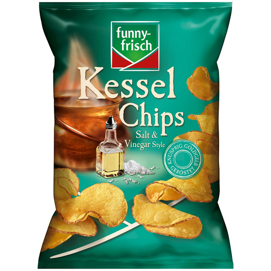 funny-frisch Kessel Chips Salt&Vinegar 120g