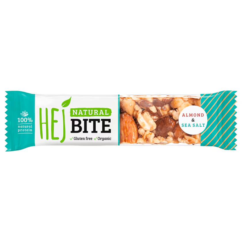 Bio Hej Bite Almond&Sea Salt 40g