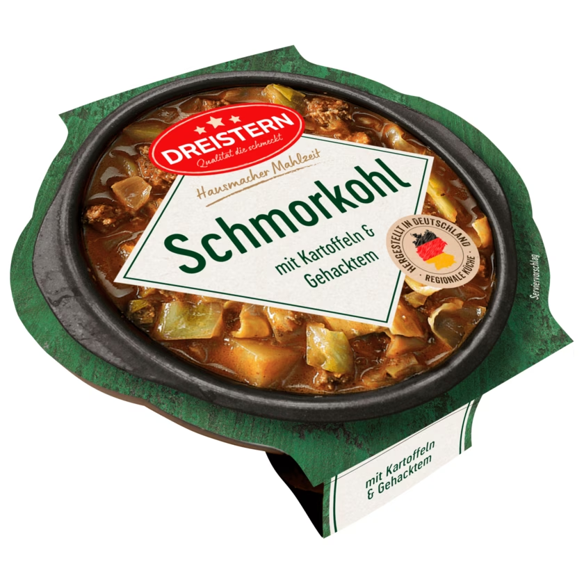 Dreistern Terrine Schmorkohl 400g