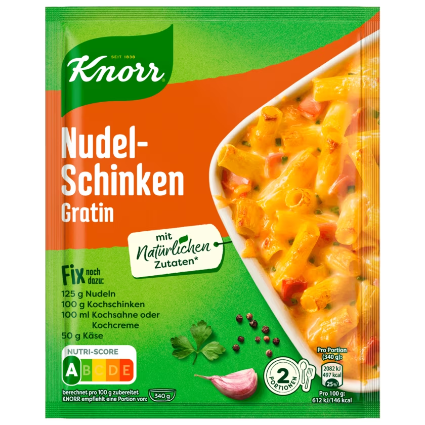 Knorr Fix Nudel-Schinken Gratin 32g