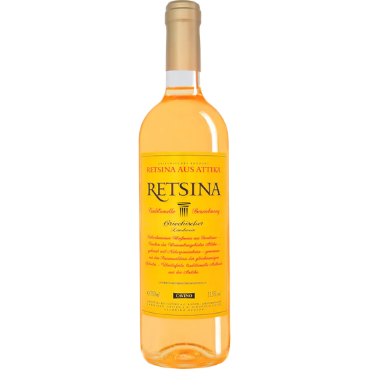 Cavino Retsina aus Attika trocken 0,75l